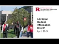 SAS EOF Virtual Admitted Student Information Session April 2024
