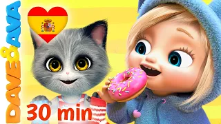 😻 La Canción de los Animales de la Granja | Canciones Infantiles | Dave and Ava en Español 😻