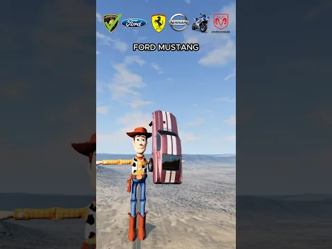 Carros vs Woody 2 #beamng #beamngdrive #game #juego #carros