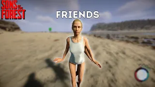 Sons of The Forest - How To Befriend Virginia and What She Does