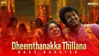 dheemthanakka thillana bass boosted audio villu vijay nayanthara prabhu deva dsp