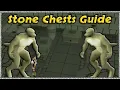 Stone Chests - Unaggroing the Lizardmen