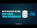 Auto Backup MySQL Database using PHP Cron Job Linux Windows