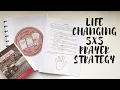 LIFE CHANGING 5x5 Prayer Strategy FREE printable Creative Faith Co