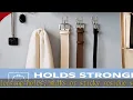 Command Medium Wire Toggle Hooks Damage Free Hanging Wall Hooks with Adhesive Strips No Tools Wal