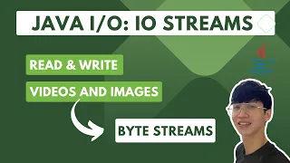 Java Streams - Byte Streams READ InputStream and WRITE OutputStream byte-content Files