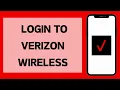 Verizon Wireless Login 2024 How To Login Verizon Wireless Account Full Tutorial