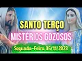 Download Lagu Santo Terço 🌼 Segunda-Feira - 06/11/2023 - Mistérios Gozosos 🌼 Terço Mariano