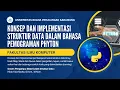 STRUKTUR DATA ARRAY HASH MAP STACK DAN QUEUE DALAM PHYTON Universitas Buana Perjuangan Karawang