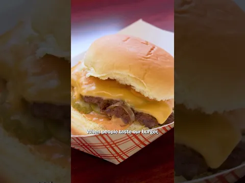$2.90 "cheaper than a subway swipe" burger #shorts #burger