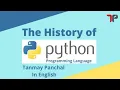 History of Python Programming Language Python Programming For Beginners The Story of Python
