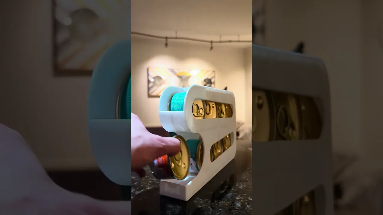 Cat Food Can Dispenser - 12 Can Capacity