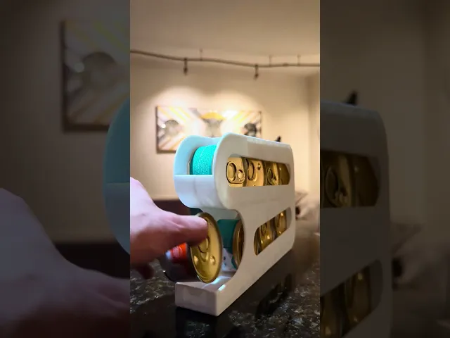 Cat Food Can Dispenser - 8 Can Capacity video thumbnail