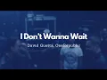Download Lagu David Guetta, OneRepublic - I Don't Wanna Wait (Lyric Video)