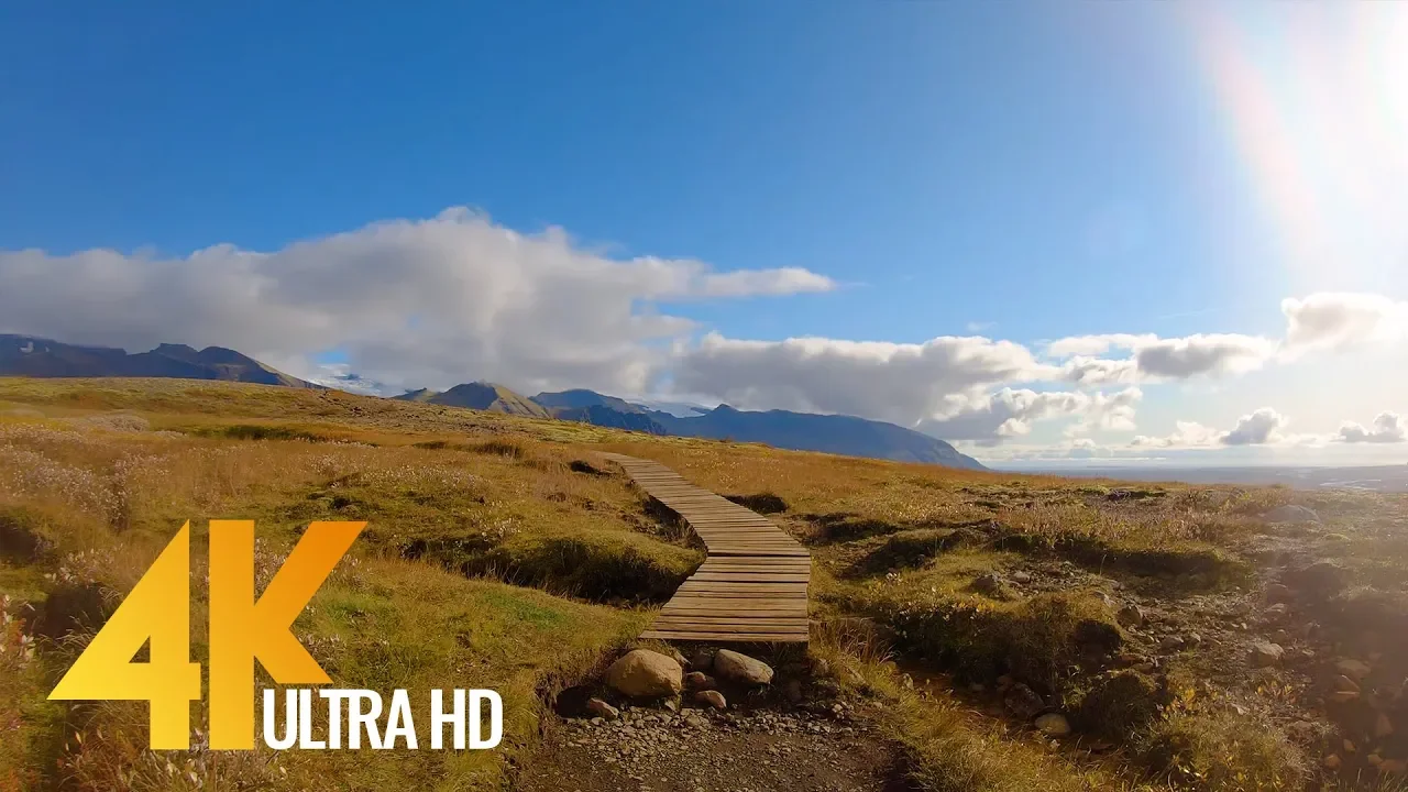 Iceland Trip in 4K - Nature Walking Tour (+ Music) - Short Preview Video