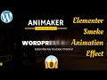 Text Smoke Effect With Elementor WordPress Builder Tricks