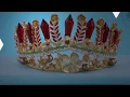Exclusive Designer Crowns Tiaras Crown for Girls Flower Tiara Online - Anuradha Art Jewellery