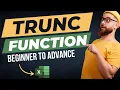 The TRUNC Truncate Function How to Chop Off Decimals in Excel