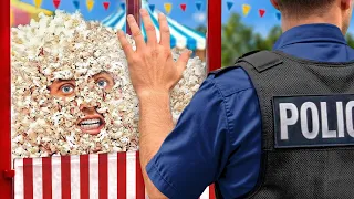 Chowany z Prawdziwą Policją w Parku Rozrywki