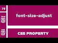 CSS Property font-size-adjust explained