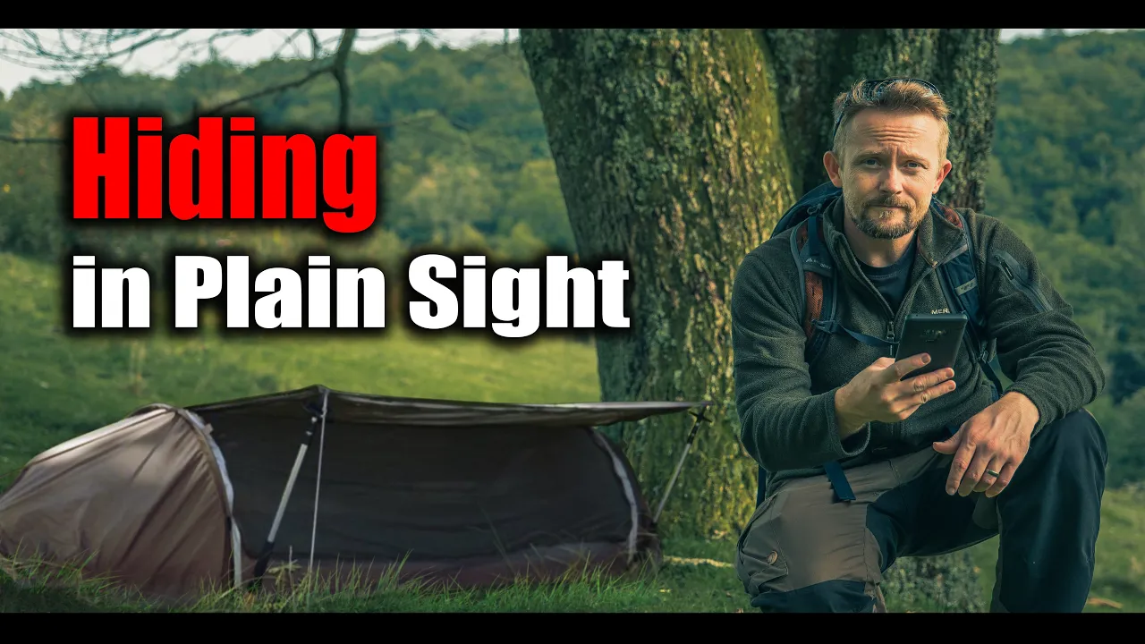 Solo Stealth Camping Adventure in a Park