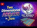 2D Arrays in Java Kannada Java Two Dimensional Array Explained Simply