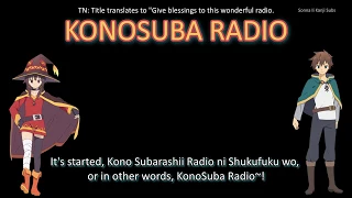 Download [ENG SUBS] Kono Subarashii Radio ni Shukufuku wo! Episode 1 Opening MP3
