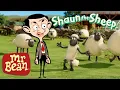 Download Lagu Mr Bean visits Shaun the Sheep