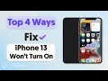Top 4 Ways to Fix iPhone 13 Won t Turn on 2024 iOS 16