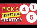 Pick 3 Lottery 123 Key Box Texas - For entertainment purposes only