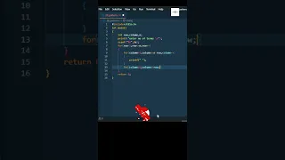 pattern program in c
