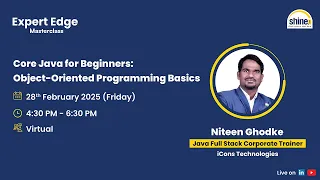 Core Java for Beginners Object-Oriented Programming Basics