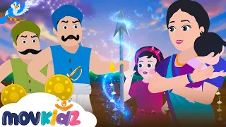Khokon Khokon Kore Maaye | খোকন খোকন করে মায় | Bengali Rhymes For kids | Bangla Cartoon | movkidz