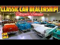 INCREDIBLE CLASSIC CARS FOR SALE Classic Car Dealership Lot Walk AMAZING Rare Cars For Sale