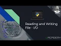 20 Reading and Writing files - Tamil