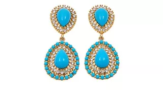 KJL by Kenneth Jay Lane Runway Pear Drop Earrings