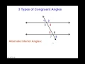 8th Grade Chapter 3 Section 1 Parallel Lines and Transversals