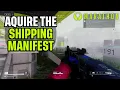 How to Acquire the Shipping Manifest From the UESC Commander Marathon Quick Guide