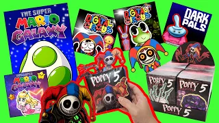 Poppy Playtime 5 The Amazing Digital Circus Super Mario Dark Pals Game Book Blindbag Compilation 파피