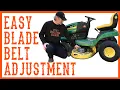 How To Adjust The Belt Tension On A Riding Lawn Mower