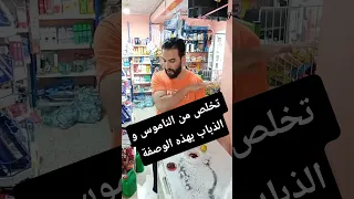وصفة للتخلص من الذباب و البعوض الناموس اطلڨ تسير 