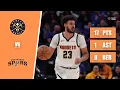 Cameron Johnson - 17 Points 8 Rebounds 1 Assist vs Spurs