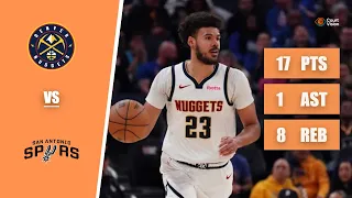Cameron Johnson - 17 Points 8 Rebounds 1 Assist vs Spurs