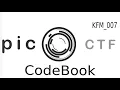 picoCTF-Codebook General