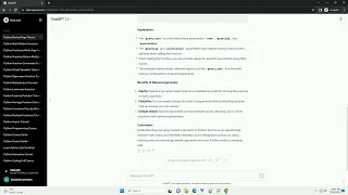 python function named arguments