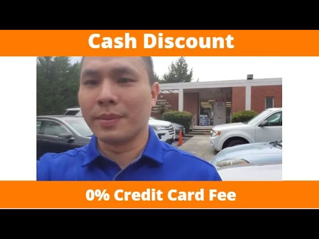 Outline Video Cash Discount 0 Fee May Ca The Viet