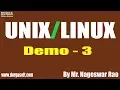 tutorial Demo - 3 by Mr Nageswar Rao On 18-12-2019 8 30 PM