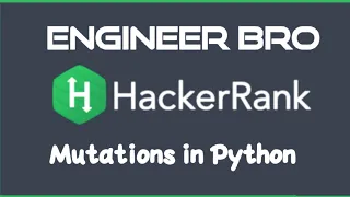 Mutations HackerRank Solution in Python