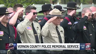 Vernon County Police Memorial Service