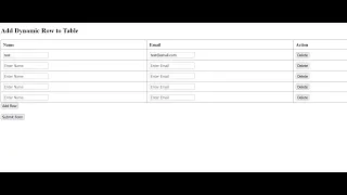 How to Build Dynamic Forms in 2025 - JavaScript Table Row Tutorial